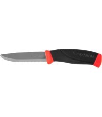 Спасательный нож Morakniv Companion F, нержавеющая сталь, красный