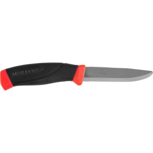 Gelbėjimo peilis Morakniv Companion F, nerūdijantis plienas, raudonas