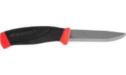 Gelbėjimo peilis Morakniv Companion F, nerūdijantis plienas, raudonas