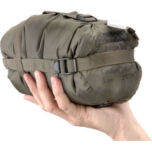 Спальный мешок Snugpak Jungle Bag, правосторонний, оливковый сп.