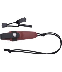 Morakniv Eldris red knife with Neck Knife set stainless steel