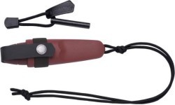 Morakniv Eldris red knife with Neck Knife set stainless steel
