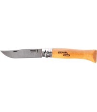 Peilis Opinel 9 carbon, buko rankena, lizdinėje pakuotėje