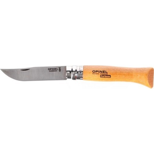 Peilis Opinel 9 carbon, buko rankena, lizdinėje pakuotėje