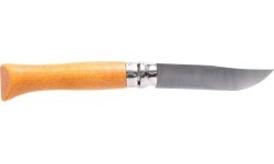 Peilis Opinel 9 carbon, buko rankena, lizdinėje pakuotėje