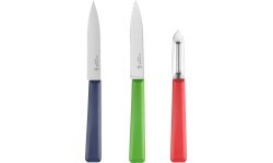 Opinel Essentials Trio kitchen knife set