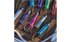 Складной нож Opinel Colorama 06 inox серый со шнурком