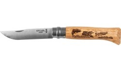 Peilis Opinel 8 Inox Oak Animal serija - žuvis