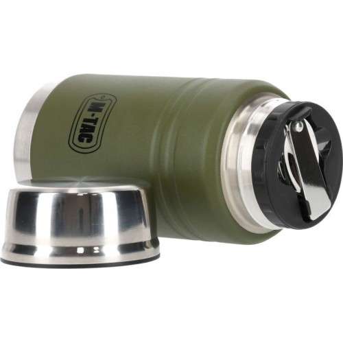 M-Tac food thermos with folding stainless steel spoon 750 ml