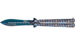 Joker knife JKR643 butterfly damascus color