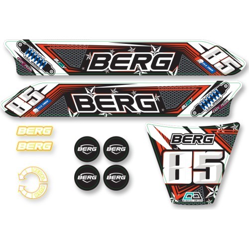 Buzzy 2-in-1 lipdukų rinkinys Nitro