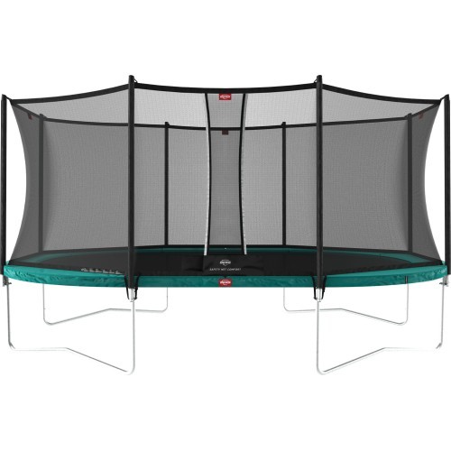 Trampoline Set BERG Grand Favorit Regular 520 Green + Safety Net Comfort