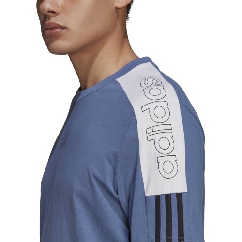 Мужская футболка Adidas M CB Lin T, синяя