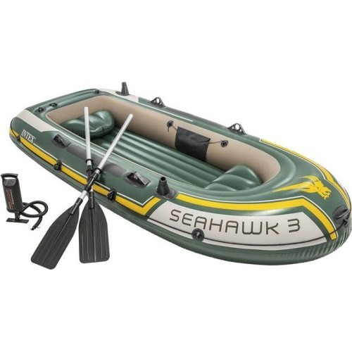 Seahawk pontoon 3 person pump + 2 paddles Intex 68380