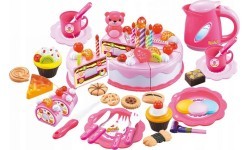 Birthday cake cutting set Ecotoys