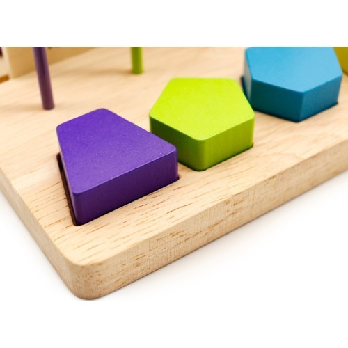 Educational toy abacus, blocks of figures ECOTOYS