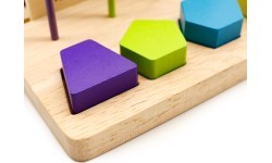 Educational toy abacus, blocks of figures ECOTOYS