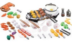 Mini kepsninė ECOTOYS su virtuvės priedais vaikams