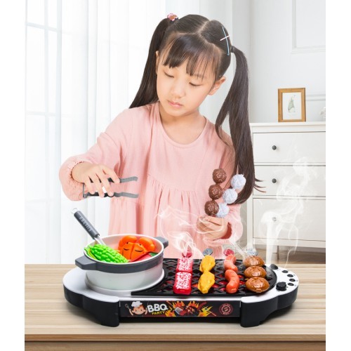 Mini kepsninė ECOTOYS su virtuvės priedais vaikams