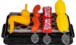 Мини-гриль ECOTOYS с кухонными аксессуарами для детей