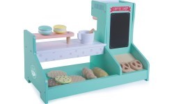 Medinė virtuvė, kavinė ir kepyklėlė ECOTOYS