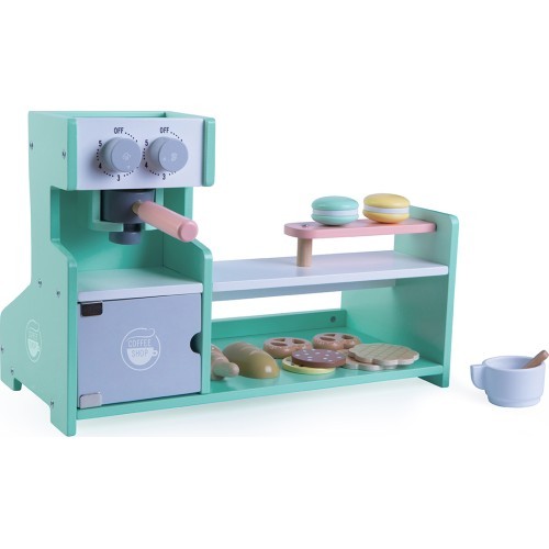 Medinė virtuvė, kavinė ir kepyklėlė ECOTOYS