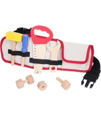 Wooden Tools with Belt Ecotoys DIY 
