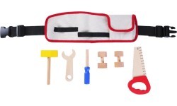 Mediniai įrankiai su diržu Ecotoys DIY