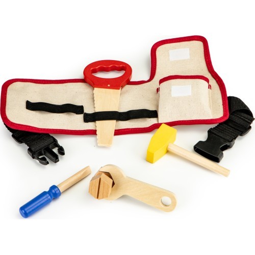 Wooden Tools with Belt Ecotoys DIY 