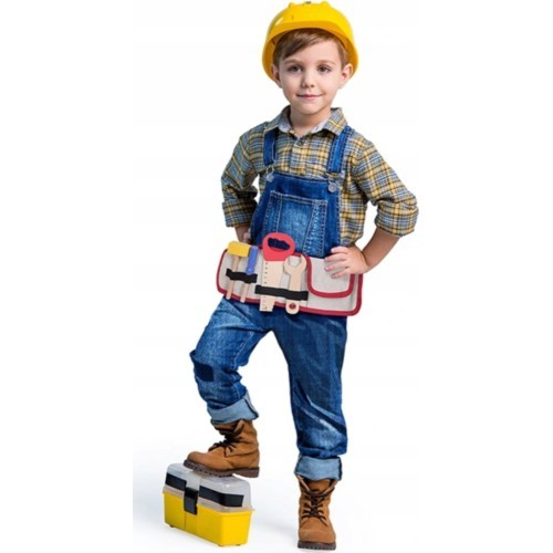 Wooden Tools with Belt Ecotoys DIY 