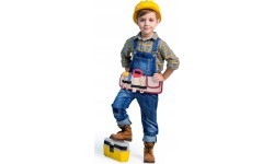Mediniai įrankiai su diržu Ecotoys DIY