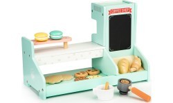 Medinė virtuvė, kavinė ir kepyklėlė ECOTOYS