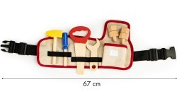 Wooden Tools with Belt Ecotoys DIY 