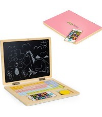 Educational magnetic board laptop letters numbers