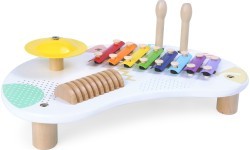 Muzikinis staliukas su cimbolais ECOTOYS +18 mėn.
