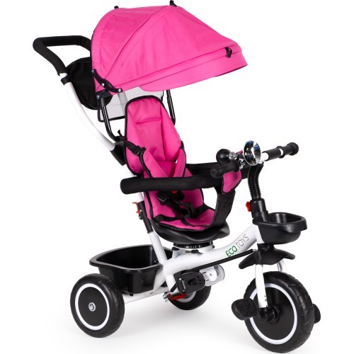 Tricycle With Swivel Seat Eco Toys, Pink