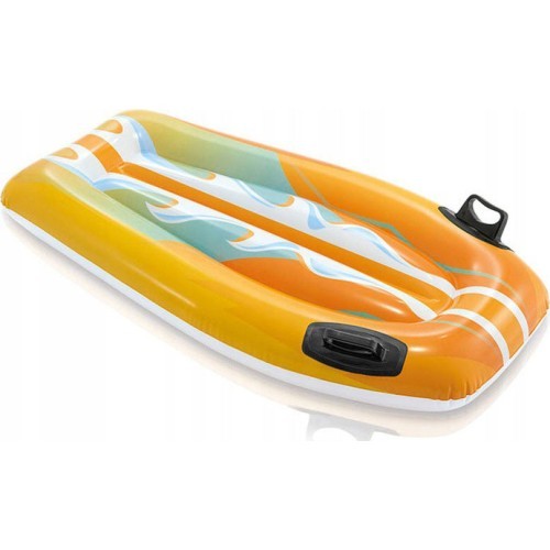 Inflatable swimming board with handles for children INTEX
