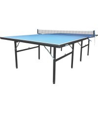 Buffalo Folding indoor table tennis table blue