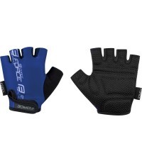 FORCE Kid II QUALITY gloves (black/blue) L