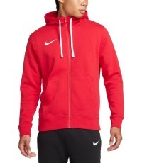 Nike Men's Full Zip Fleece Hoodie Red CW6887 657