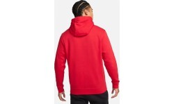 Nike Men's Full Zip Fleece Hoodie Red CW6887 657