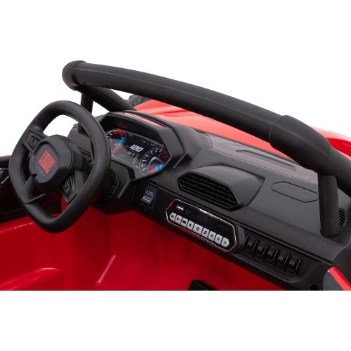 Elektromobilis Buggy Racing 5, raudonas