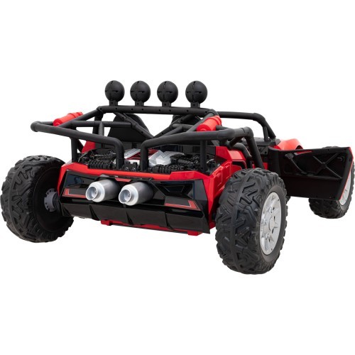 Elektromobilis Buggy Racing 5, raudonas