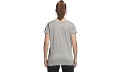 Adidas Ess Lin Lo Tee women's shirt, grey CZ5775