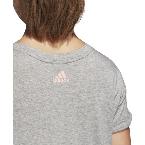 Женская футболка Adidas Ess Lin Lo Tee, серая CZ5775