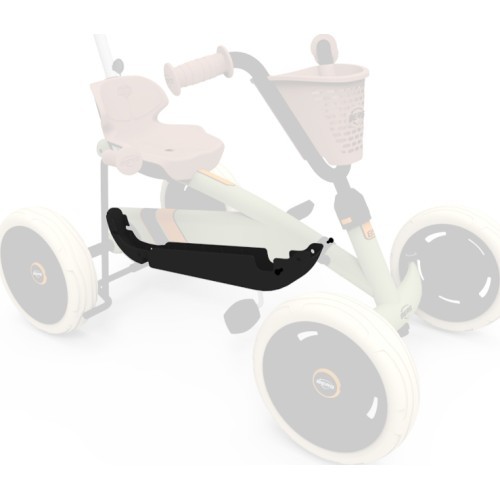 Buzzy 2-in-1 grandinės apsauga, juoda