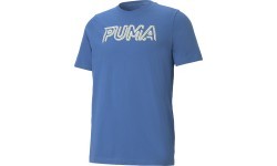 Puma Marškinėliai Vyrams Modern Sports Logo Blue