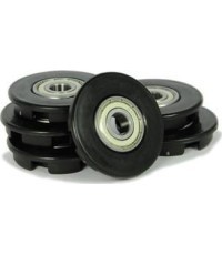 Buddy – rato gaubtelis 12 mm, juodas (6 vnt.)