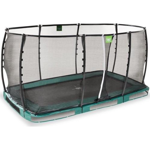 EXIT Allure Premium įleidžiamas batutas 244x427 cm – žalias