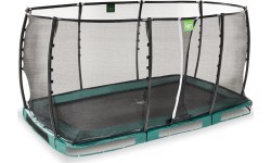 EXIT Allure Premium įleidžiamas batutas 244x427 cm – žalias